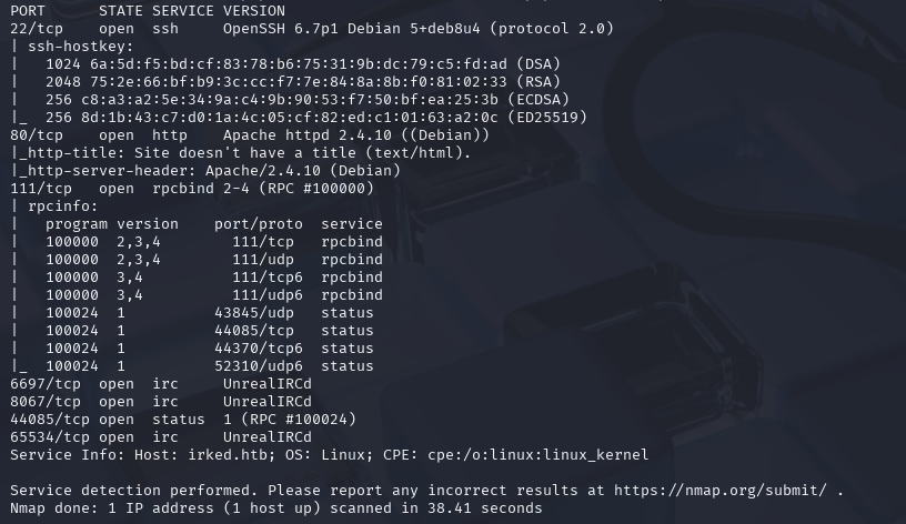 OSCP备考_0x12_HackThBox靶机_Linux_irked