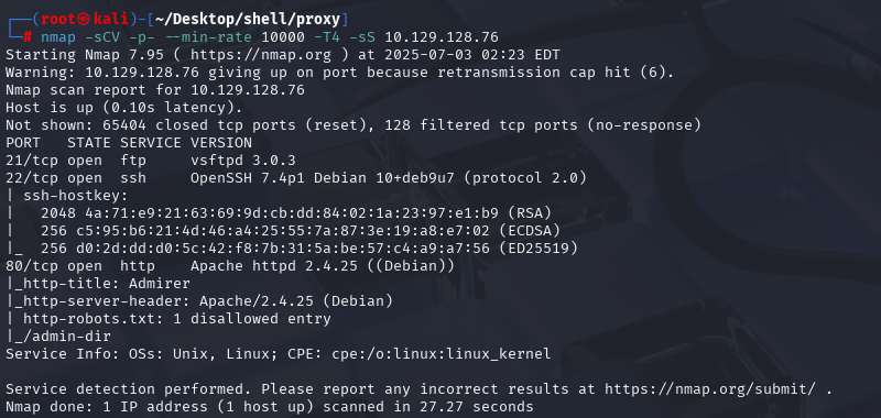 OSCP备考_0x27_HackThBox靶机_Linux_ Admirer